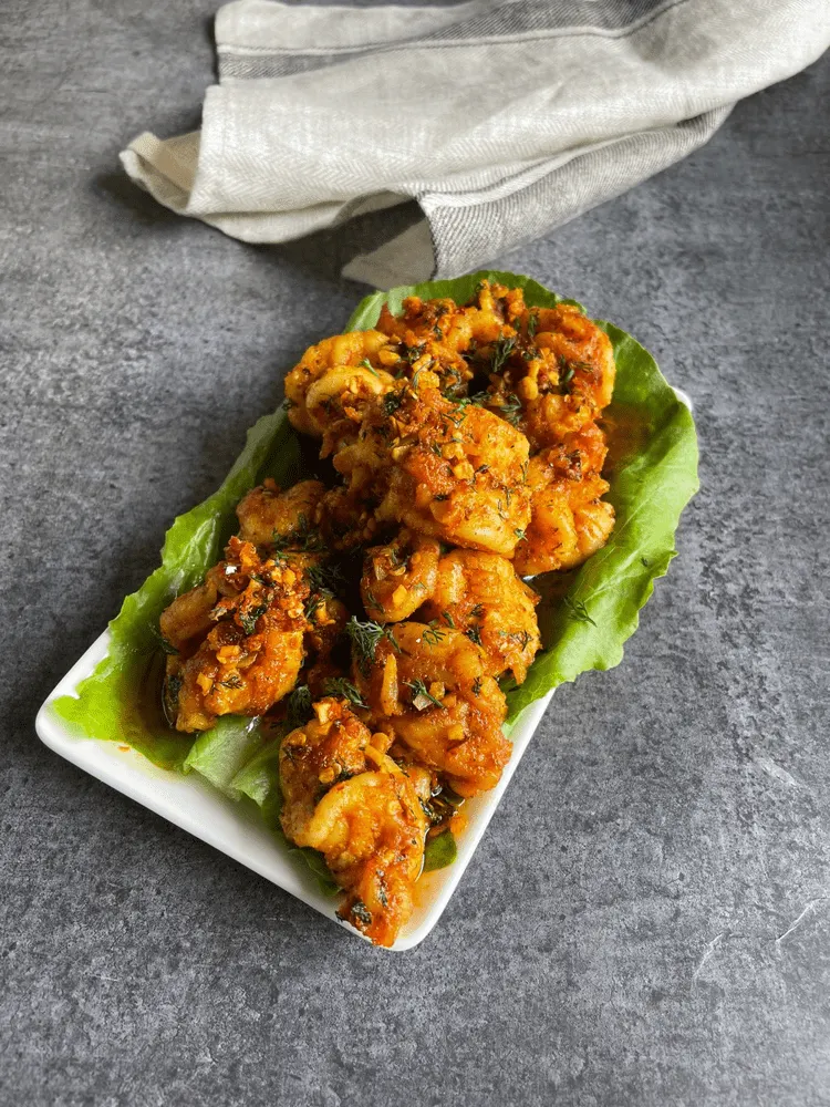 Lemon Pepper Prawns