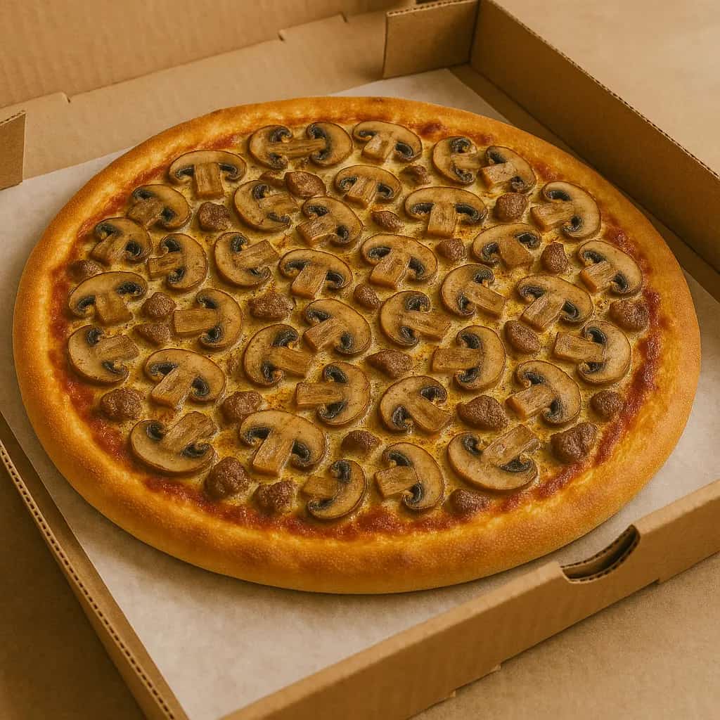Pilz-Trüffel-Pizza (Klein, Nein)
