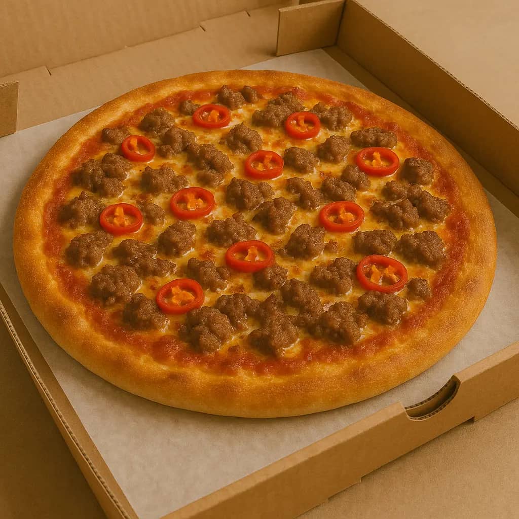 Spicy Beef Pizza (Small, No)